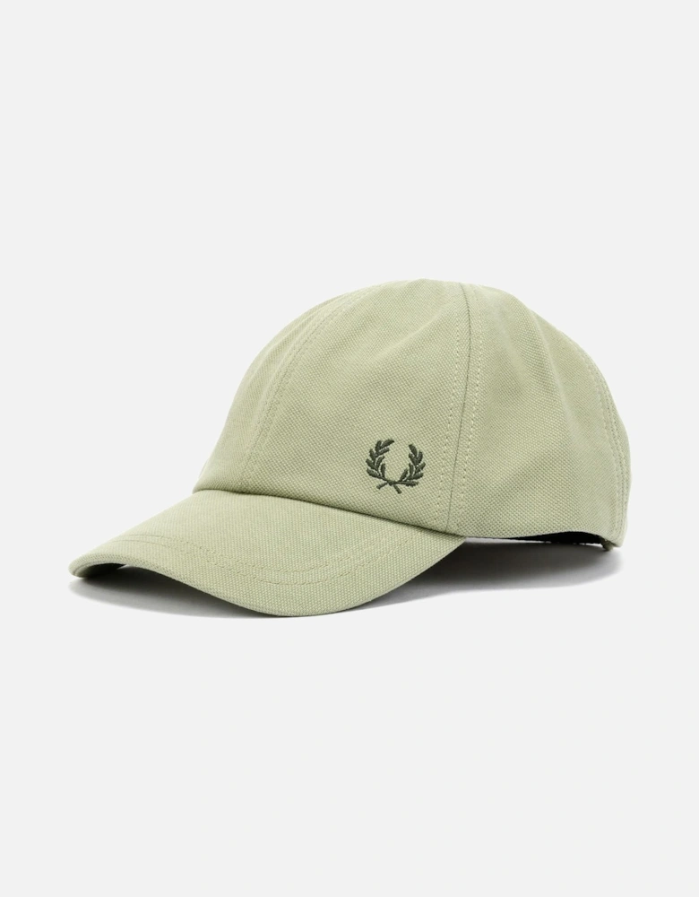 Pique Classic Cotton Mint/Night Green Caps