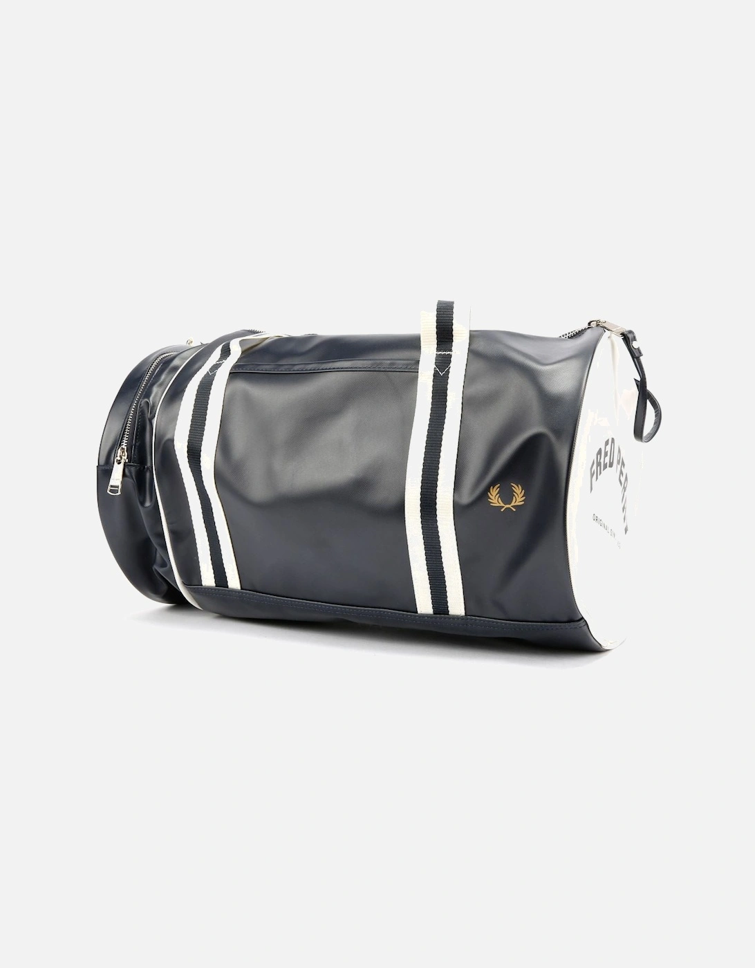 Classic Barrel Polyester Navy/Ecru Cross Bag, 5 of 4