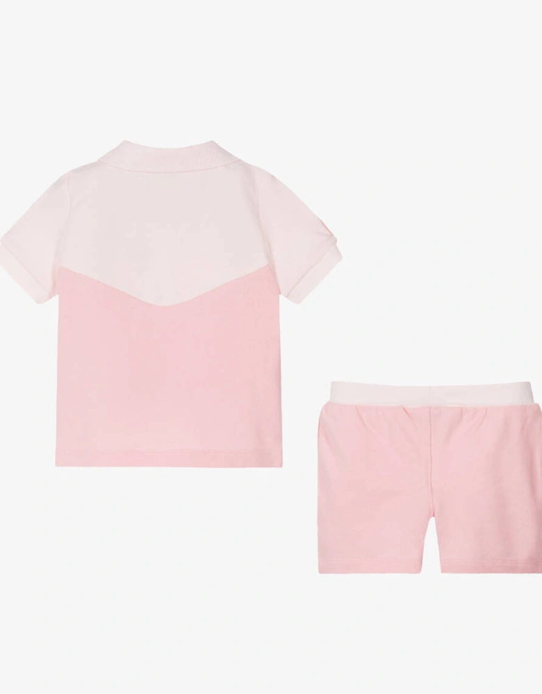 BOSS NEWBORN PINK BABY GIRL SET J52195