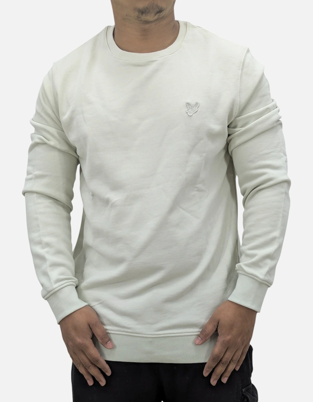 Lyle & Scott Mens Sweatshirt Pullover Crew Neck Casual Long Sleeve Plain Jumper, 9 of 8