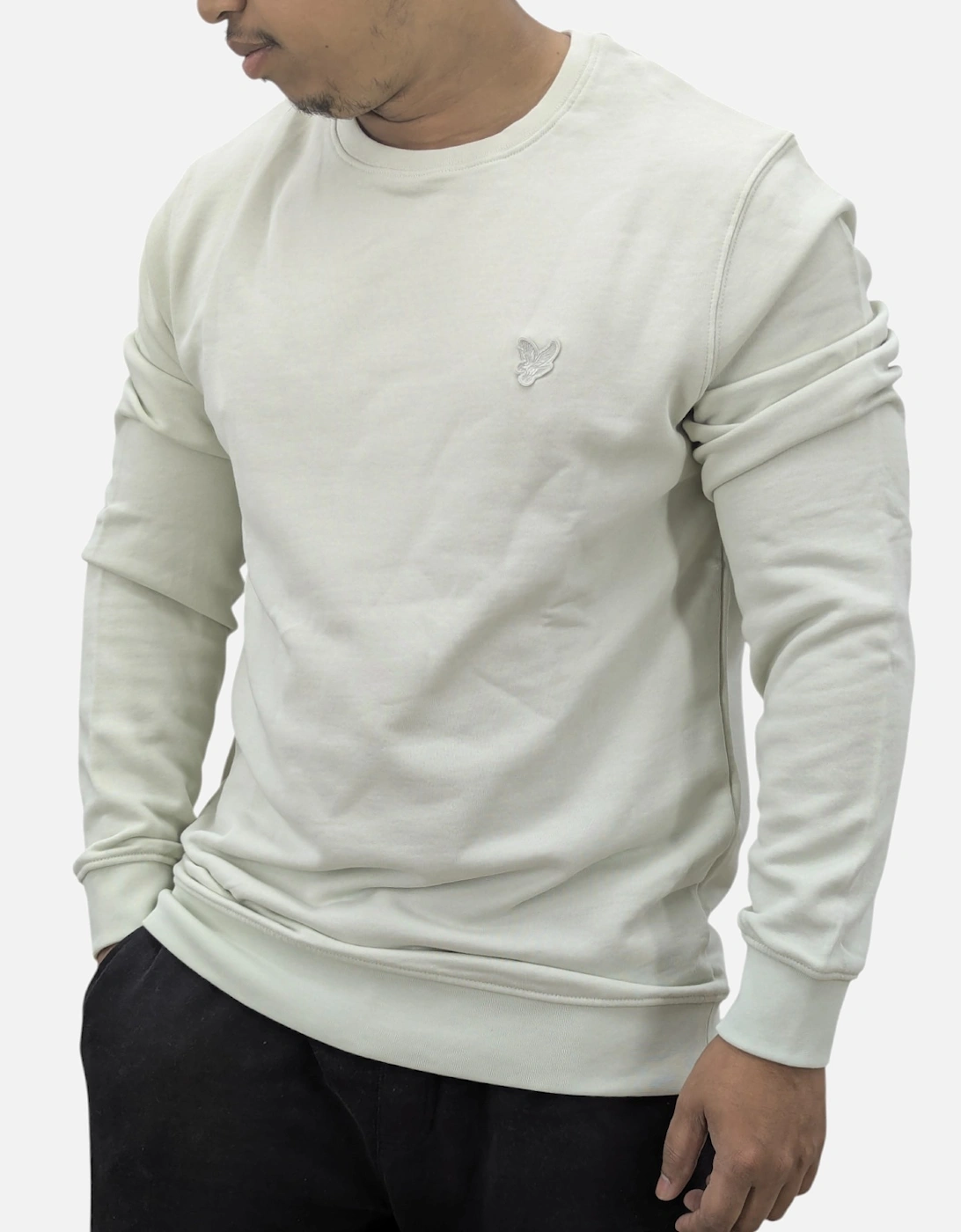 Lyle & Scott Mens Sweatshirt Pullover Crew Neck Casual Long Sleeve Plain Jumper