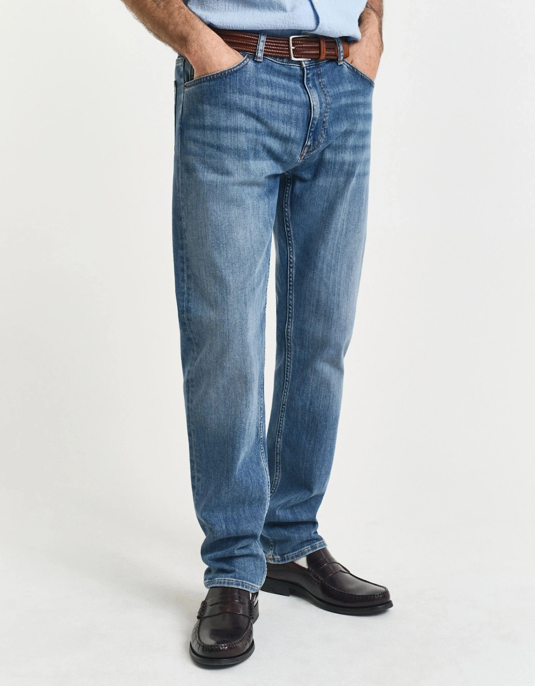 Mens Regular Jeans, 2 of 1