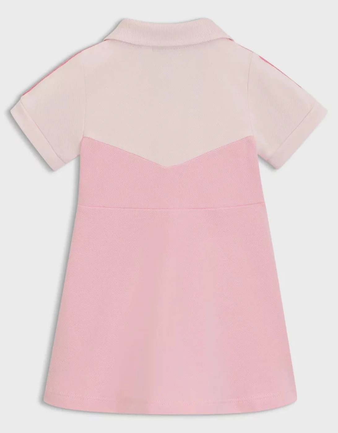 BOSS GIRL PINK BABY /TODDLER POLO DRESS J52186