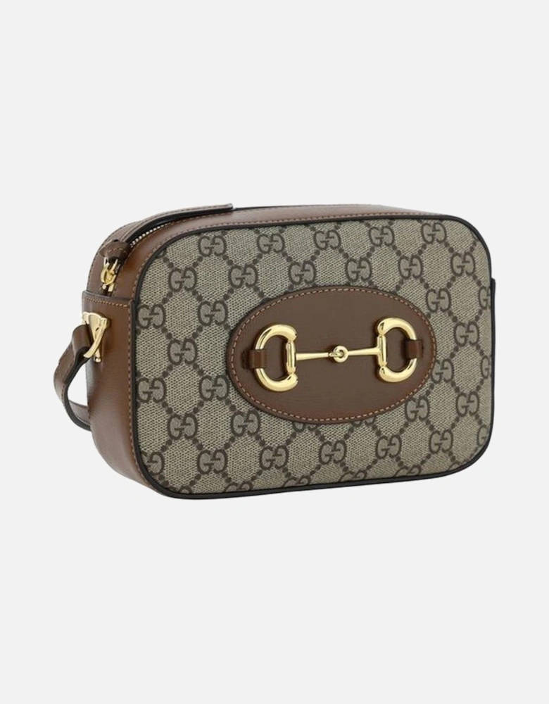 Horsebit 1955 Jacquard Shoulder Bag Women - Beige