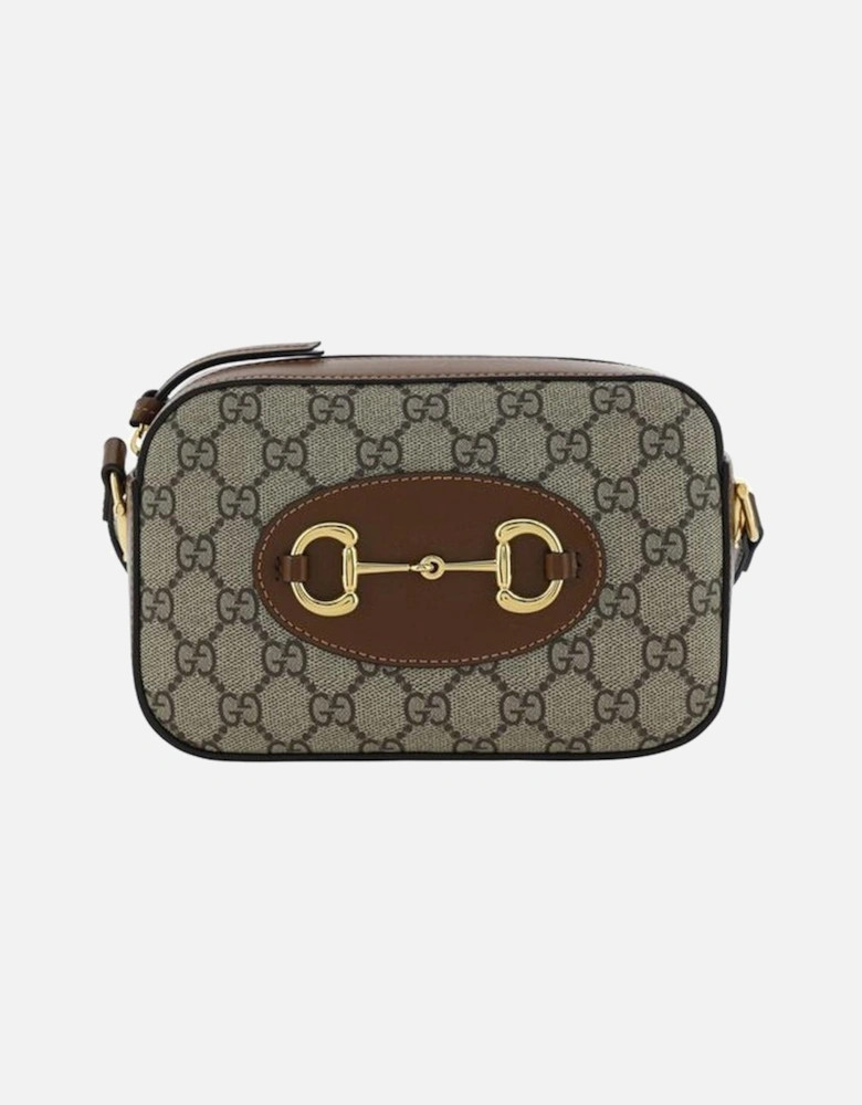 Horsebit 1955 Jacquard Shoulder Bag Women - Beige