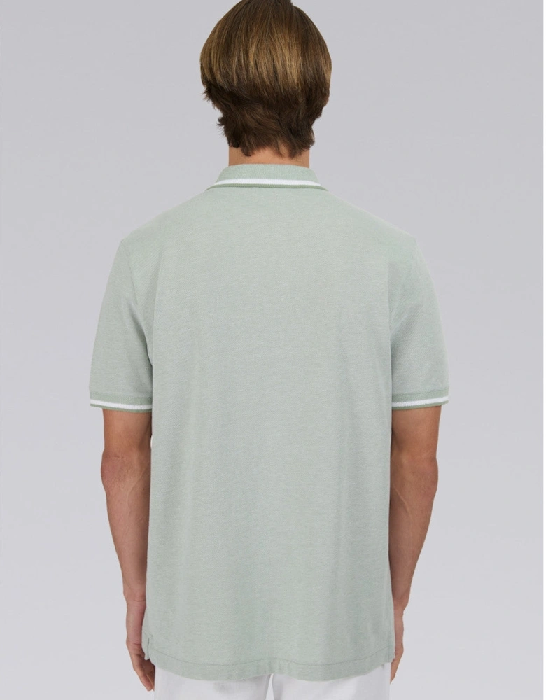 Oxford Polo Shirt Sage
