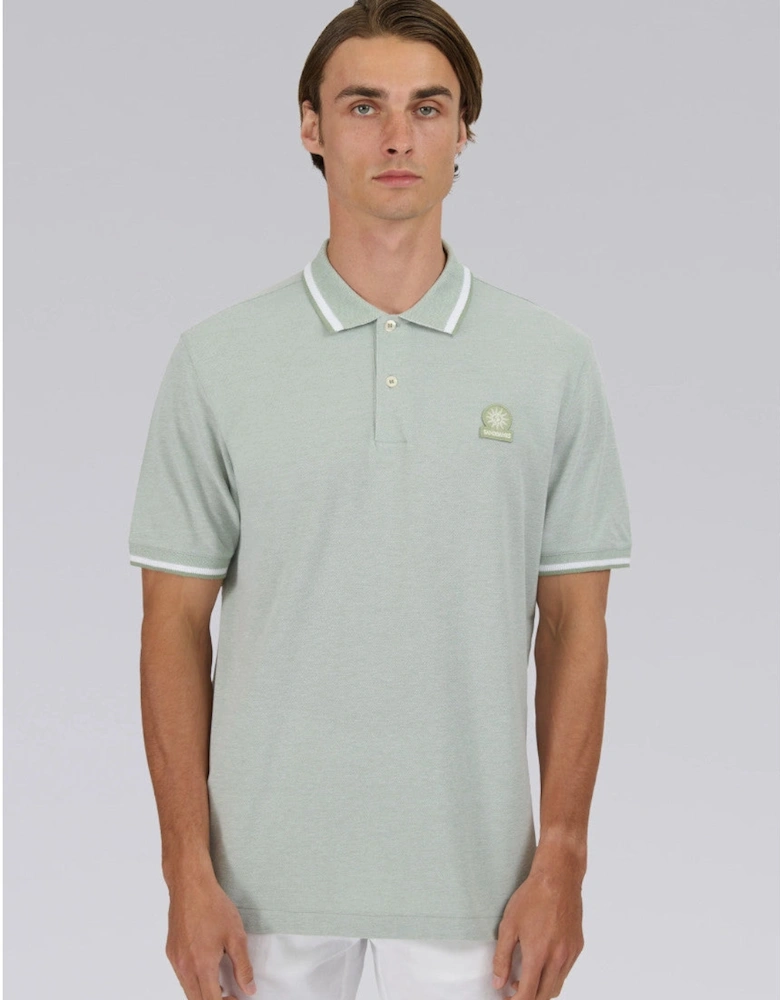 Oxford Polo Shirt Sage