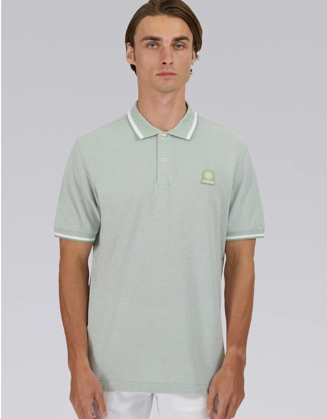Oxford Polo Shirt Sage