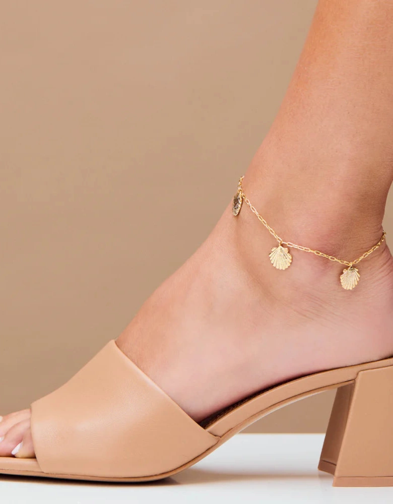 Multi Shell Drop Anklet