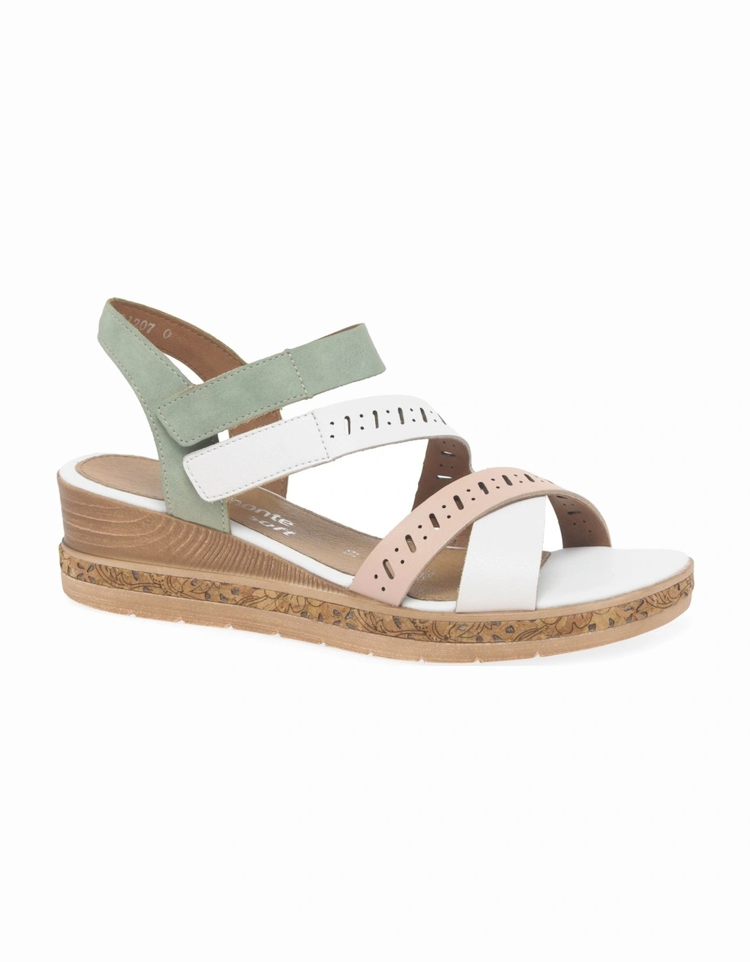 Glorious Womens Wedge Heel Sandals, 8 of 7