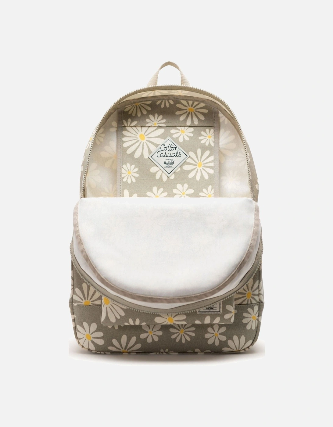 Pacific Daypack Cotton Unisex Adults Natural Backpack