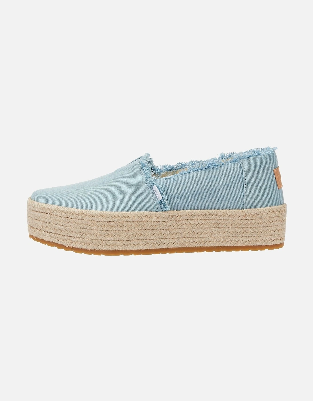 Washed Denim Valcia Pastel Blue Women's Blue Espadrilles