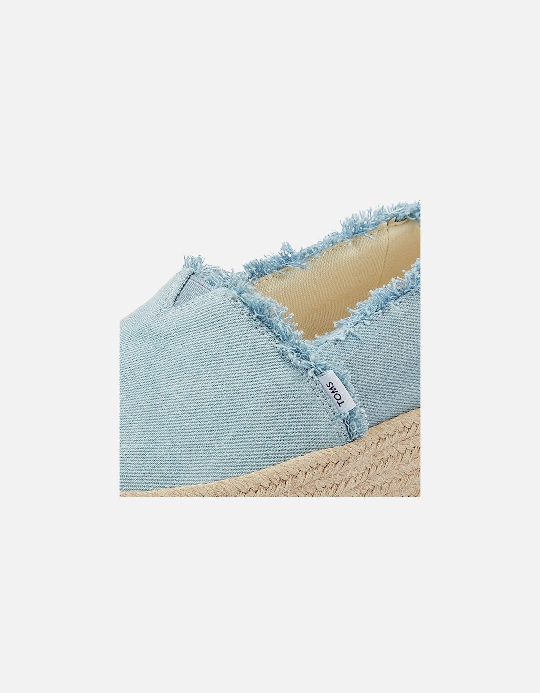 Washed Denim Valcia Pastel Blue Women's Blue Espadrilles