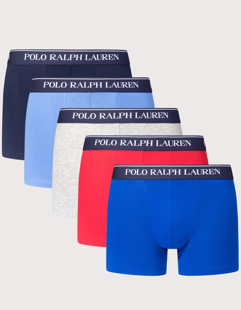 5 Pack Classic Stretch Cotton Trunks