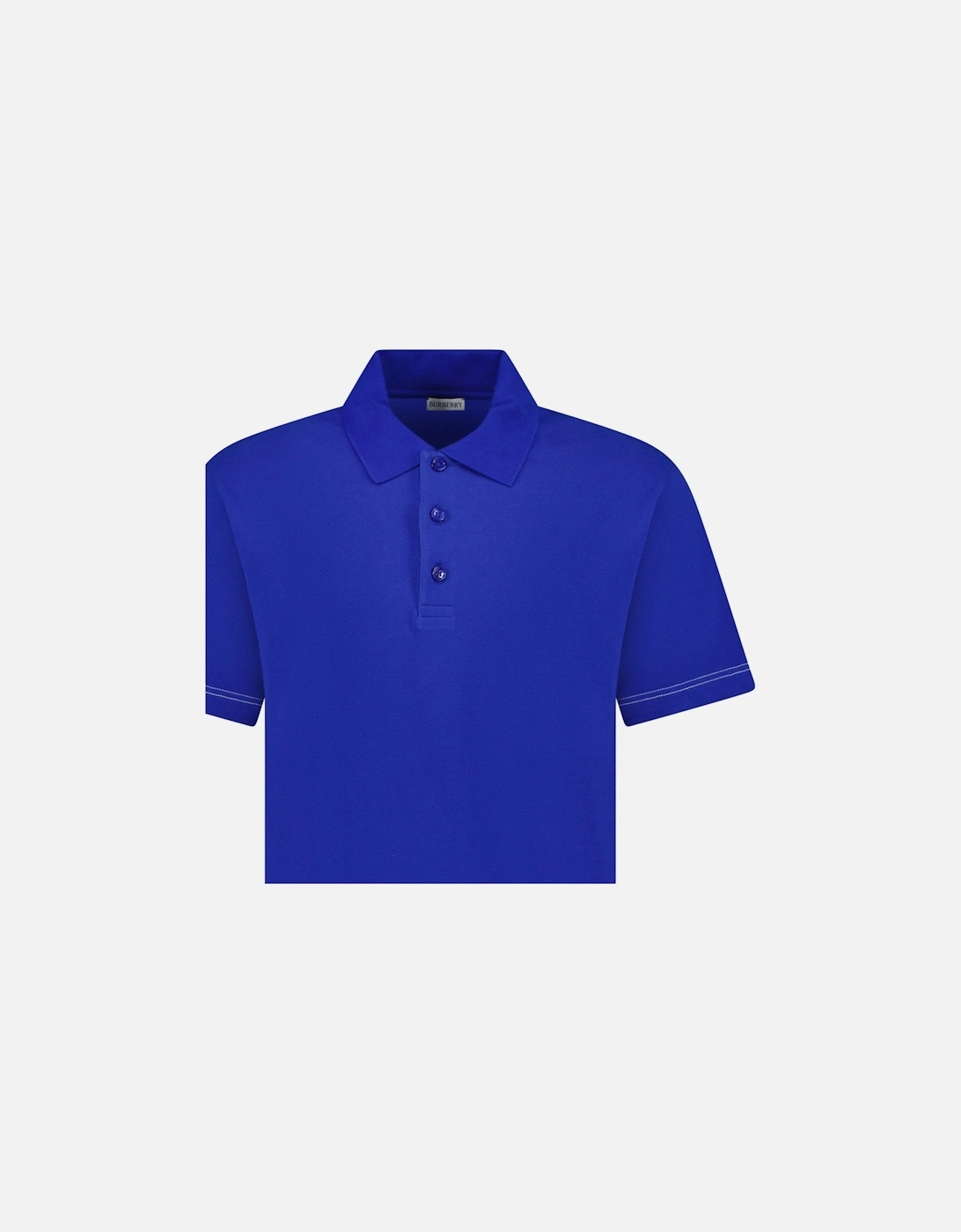 Embroidery Signature Logo Polo Blue