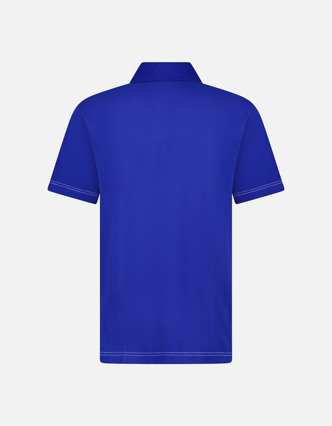 Embroidery Signature Logo Polo Blue