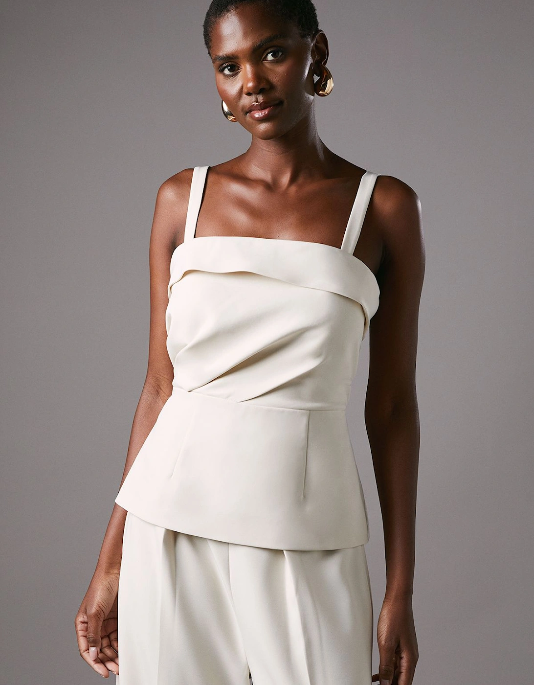 Strappy Lapel Top, 2 of 1