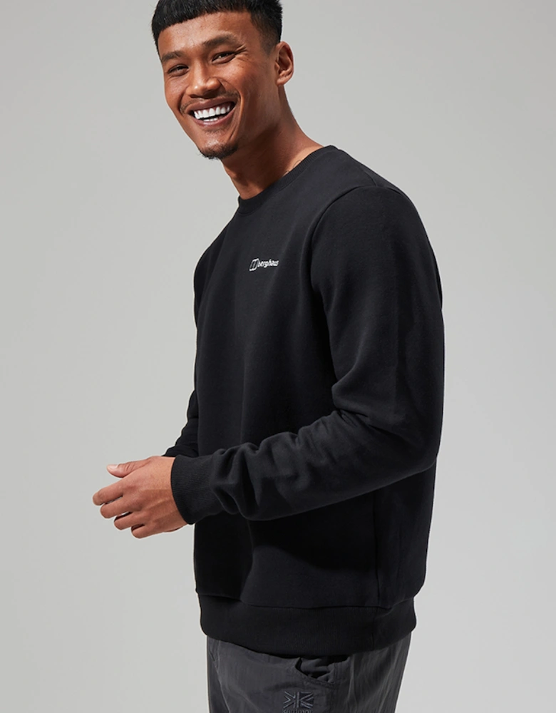 Logo Fleece Crew Sweater