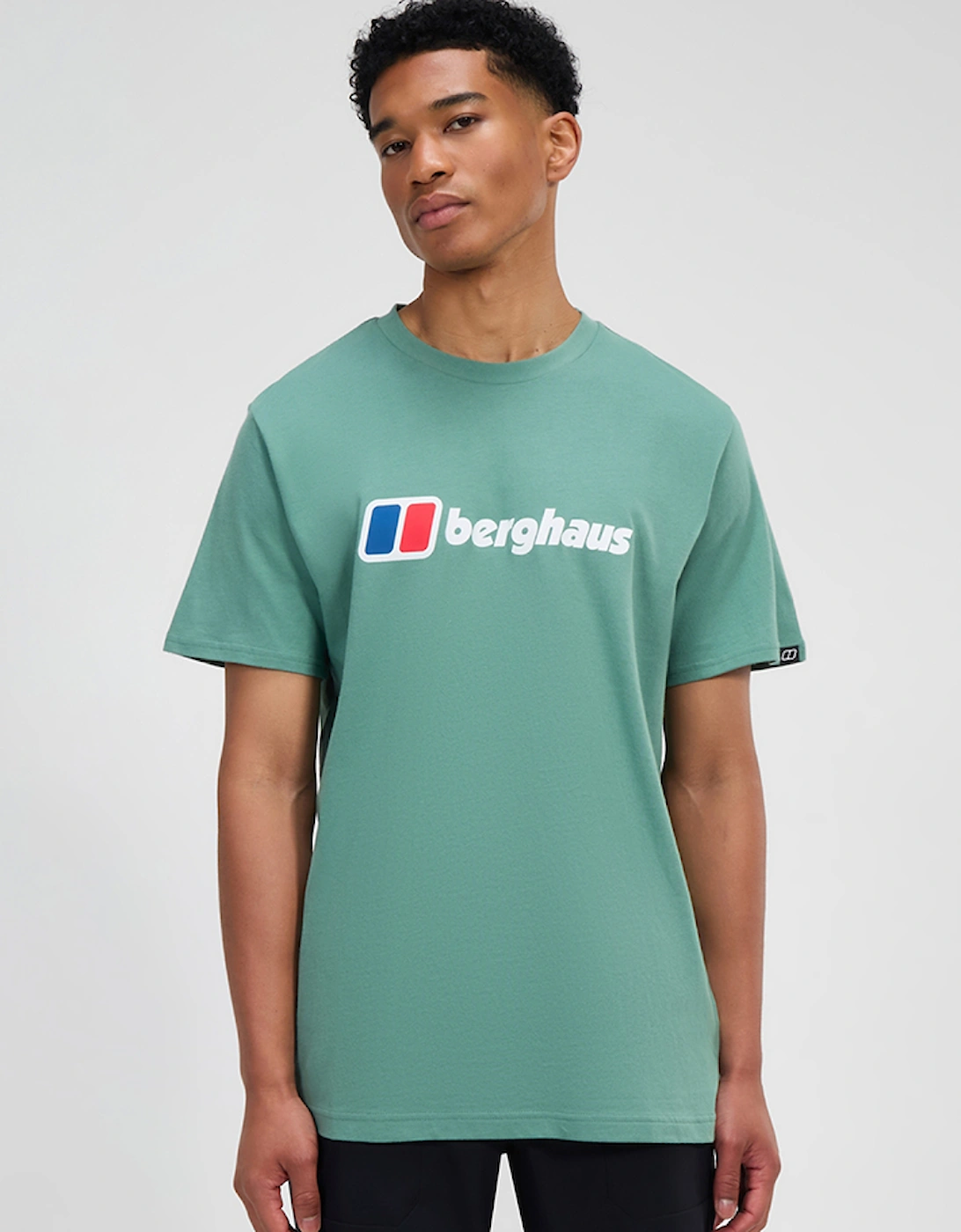 Berghaus Men's Blue Class Logo T-Shirt  38 Medium