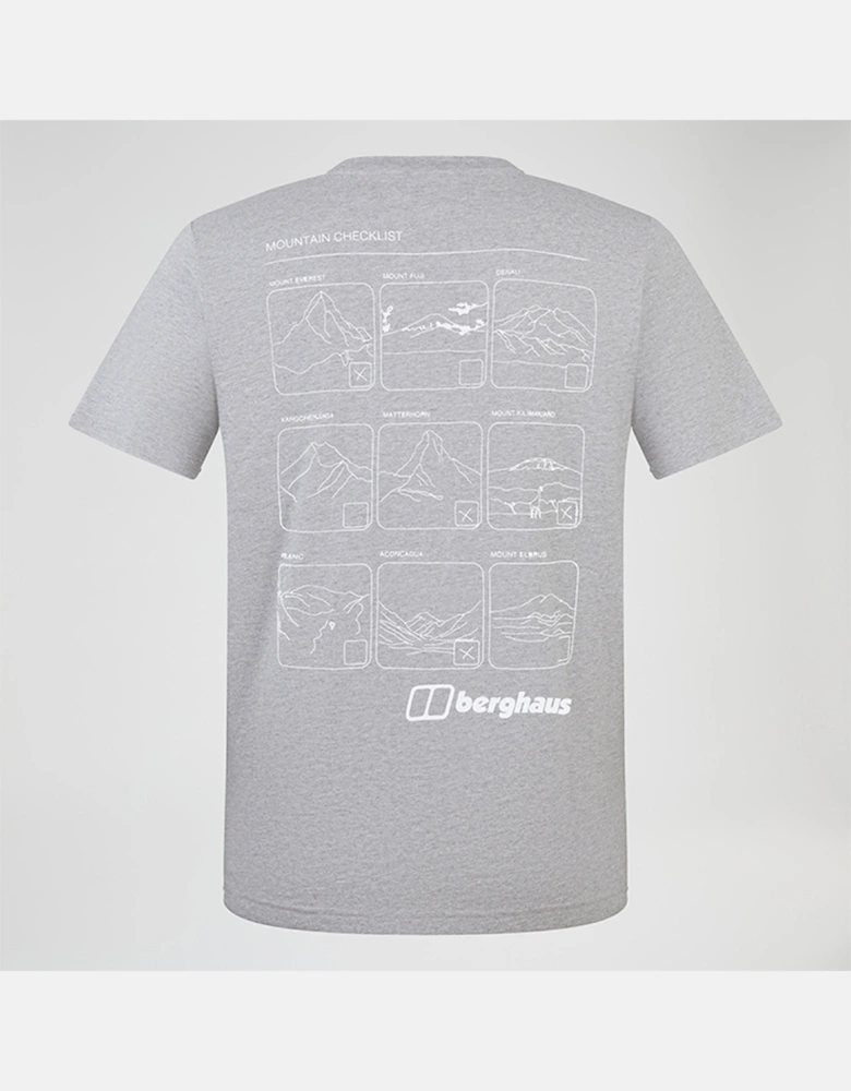 Mountain Checklist Short Sleeve T-Shirt