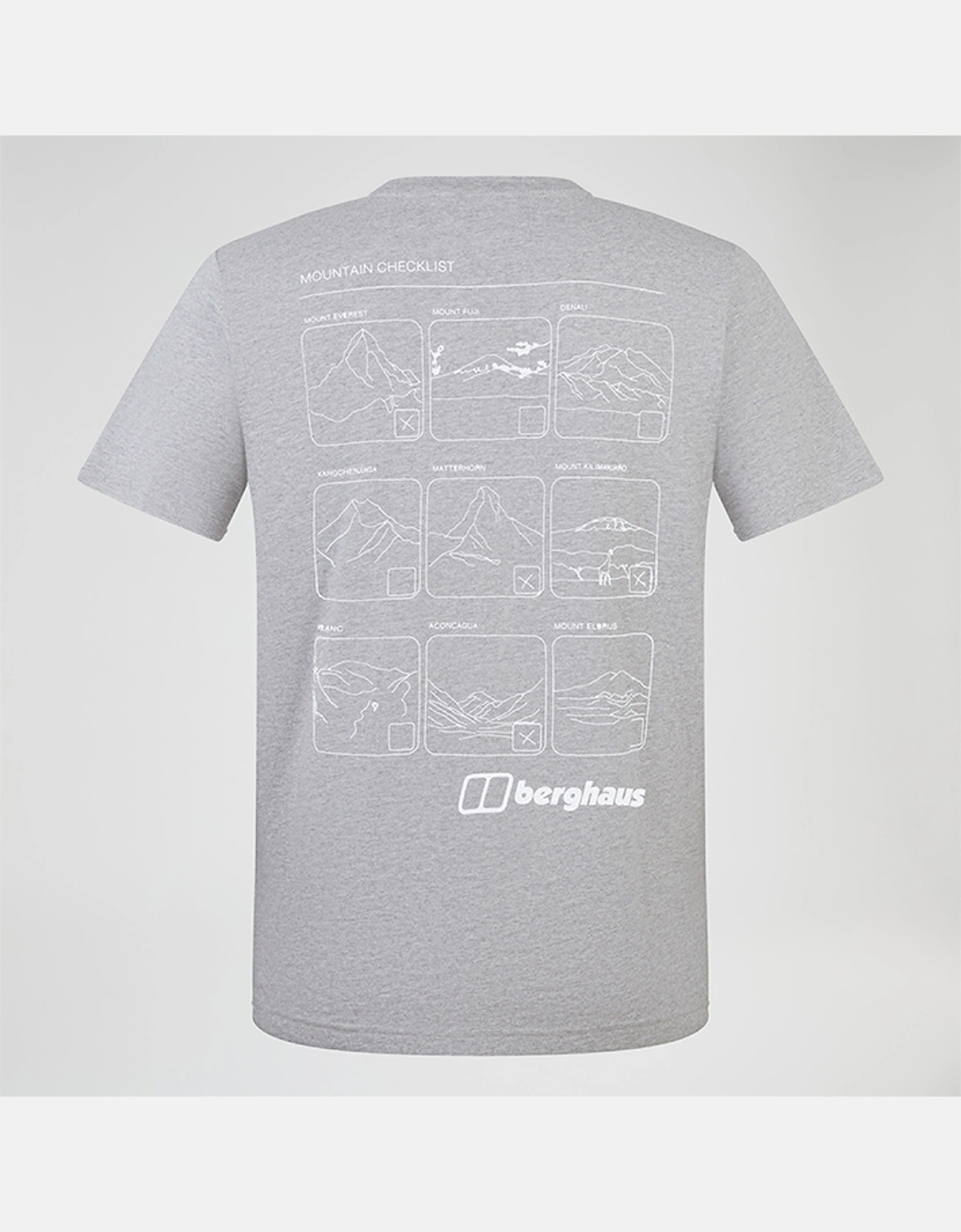 Mountain Checklist Short Sleeve T-Shirt