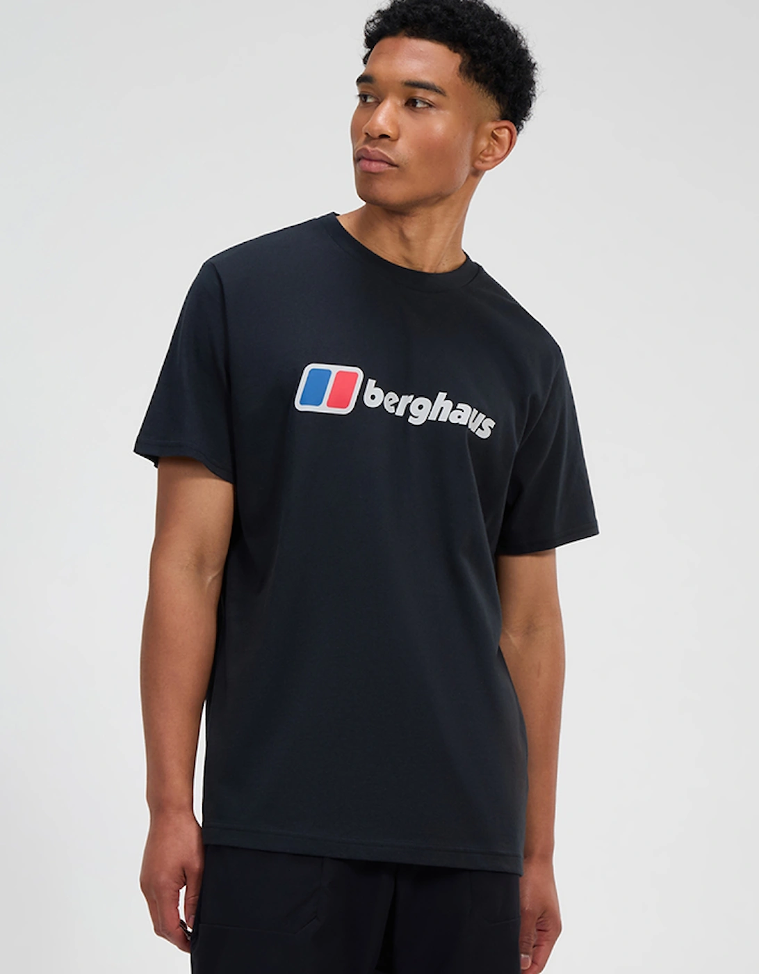 Berghaus Men's Black Class Logo T-Shirt  38 Medium