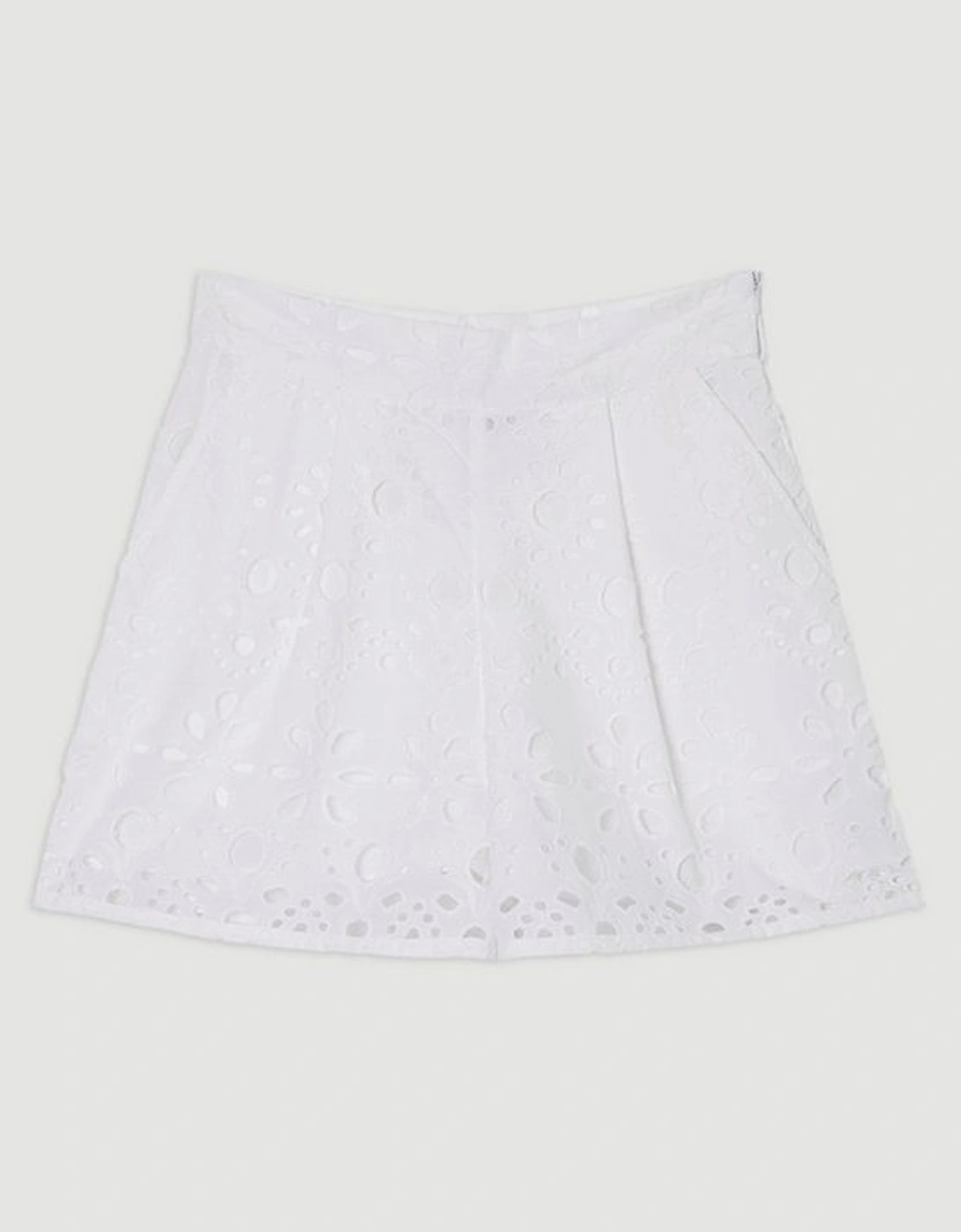 Cotton Broderie Woven Short