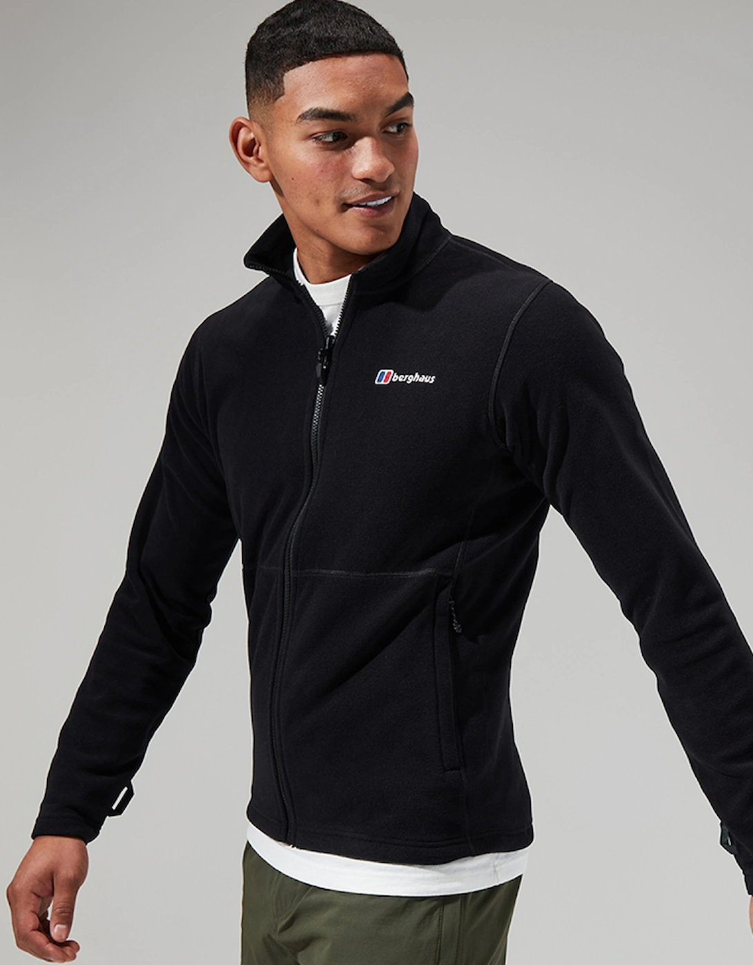Berghaus Men's Black Prism Micro Interactive Polartec Fleece Jacket - : 44/Regular Xxl