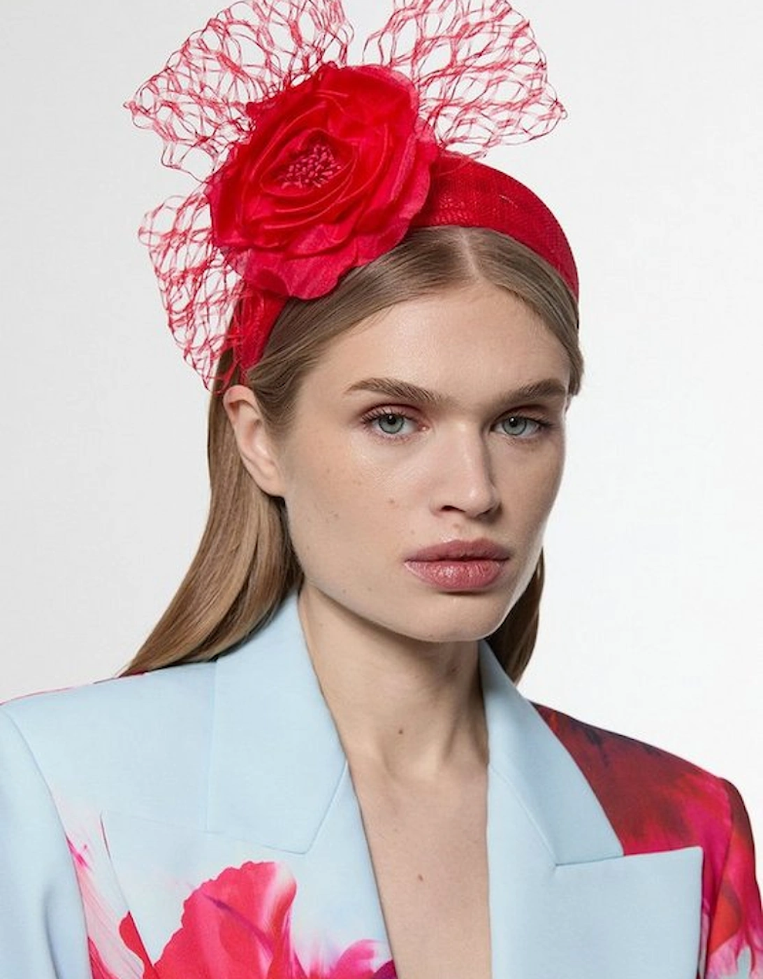 Face Vail Netting Fascinator, 4 of 3
