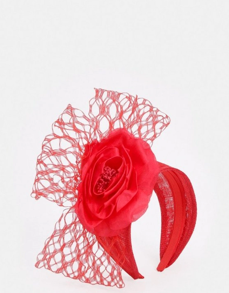 Face Vail Netting Fascinator