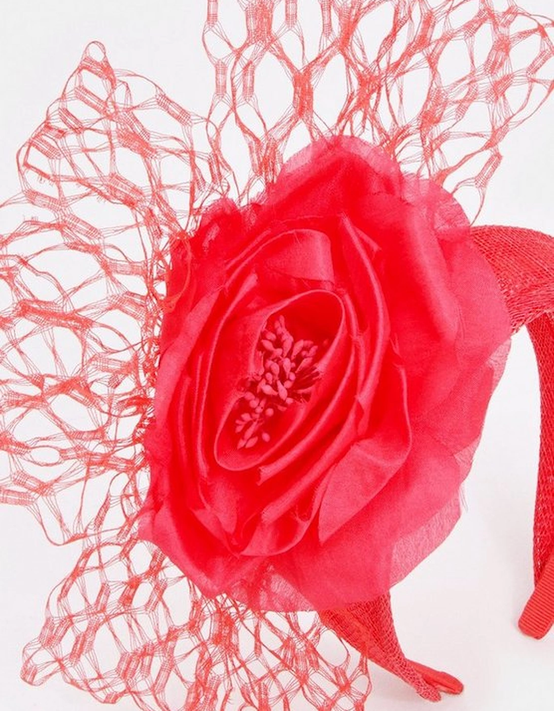 Face Vail Netting Fascinator