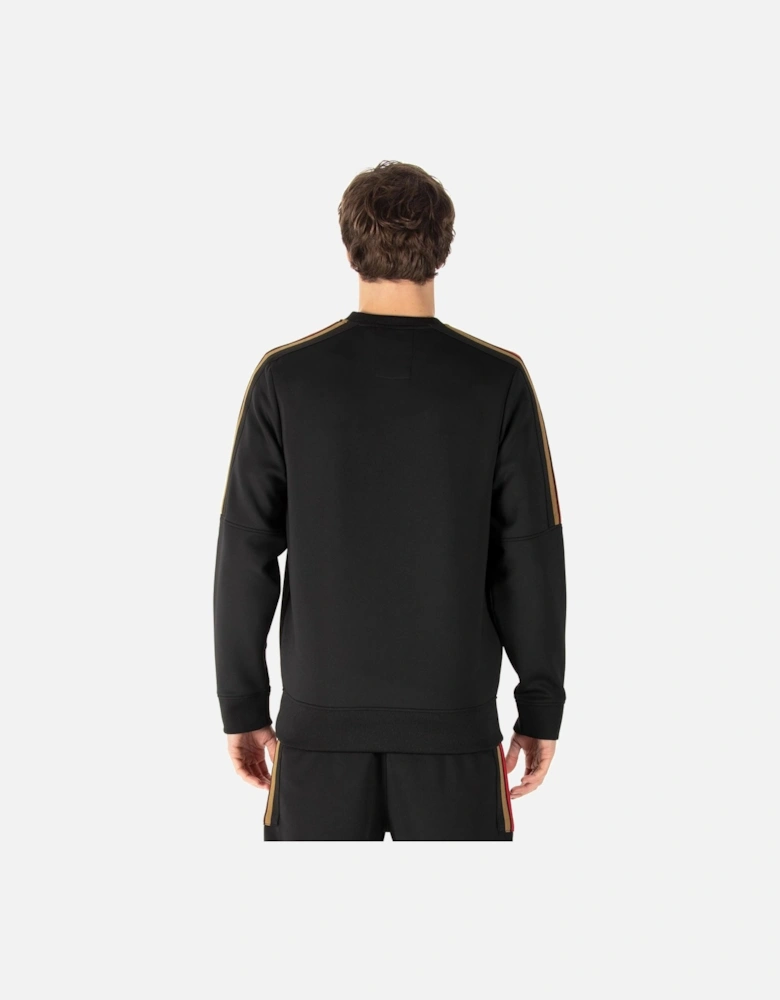 Luke1977 Daintree Colour Block Sweatshirt - Black