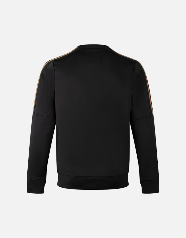 Luke1977 Daintree Colour Block Sweatshirt - Black