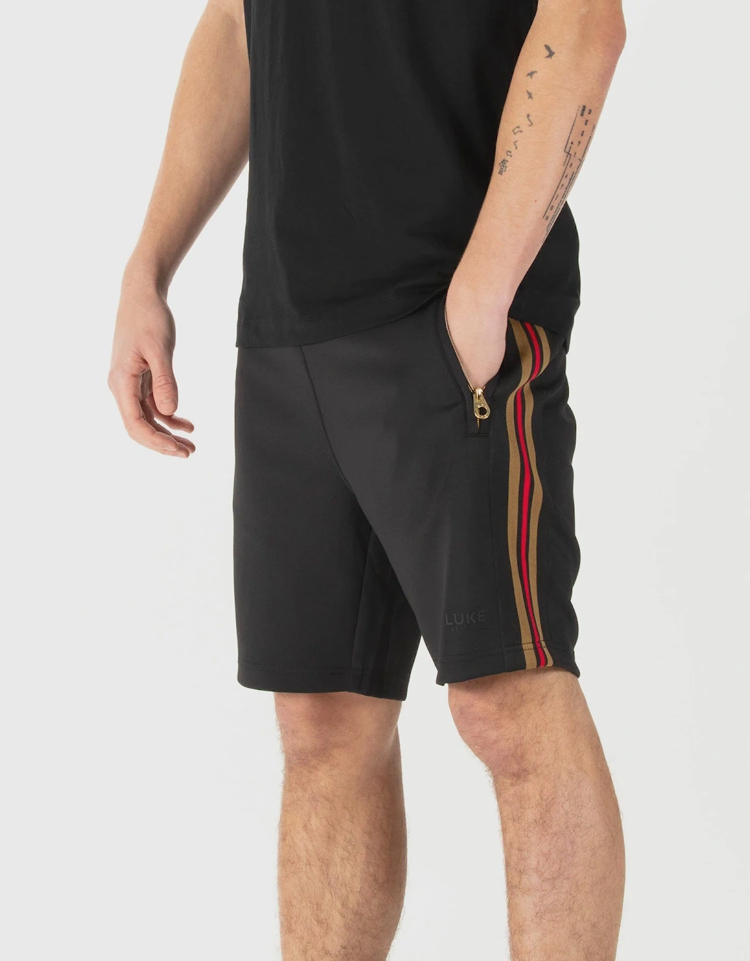 Luke1977 Monteverde Sweat Shorts - Black, 9 of 8