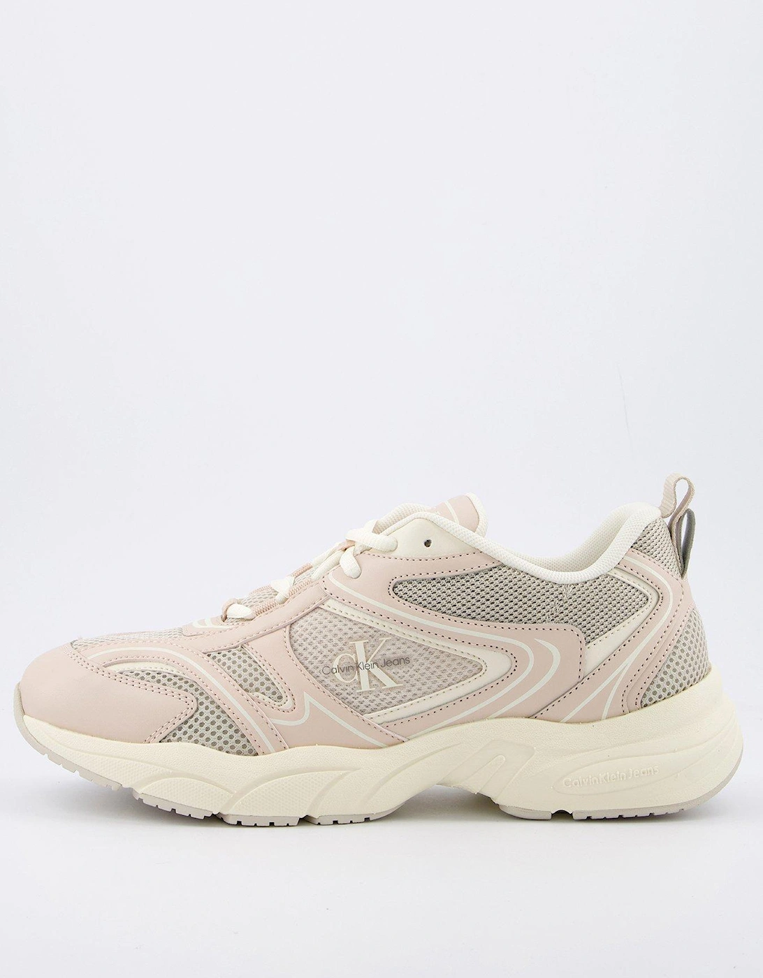 Retro Mesh Tennis Trainer - White, 2 of 1