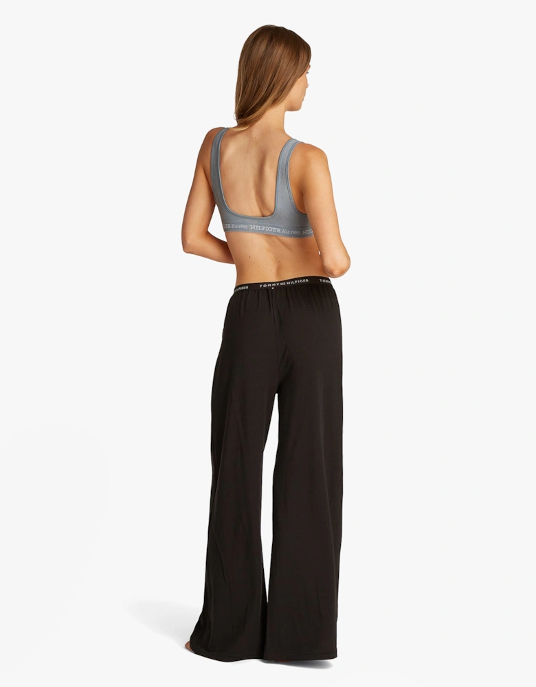 LOGO Womens Bralette Brisk Blue