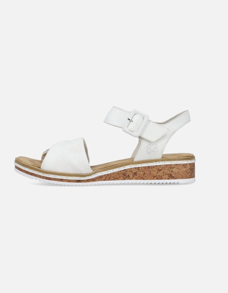 V3691-80 Womens Sandals White