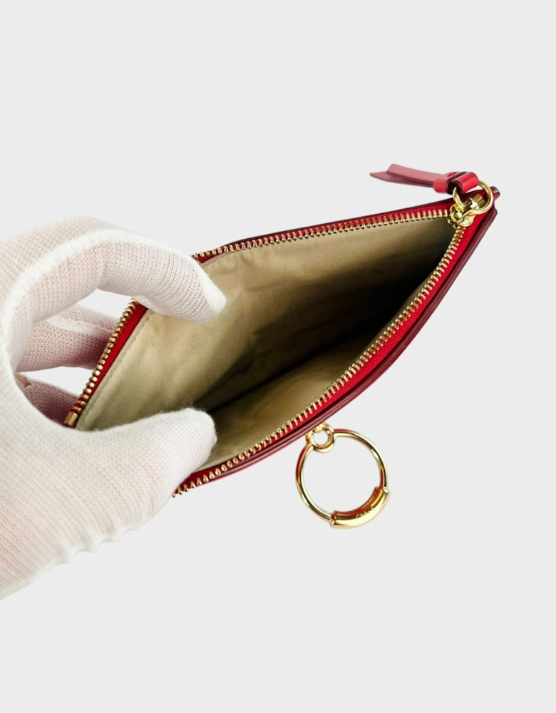 Tess Long Flap Wallet Red