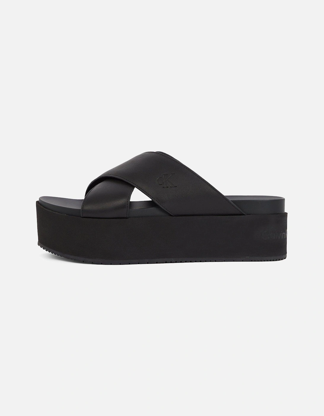 Cross Monogram Sandal - Black, 2 of 1