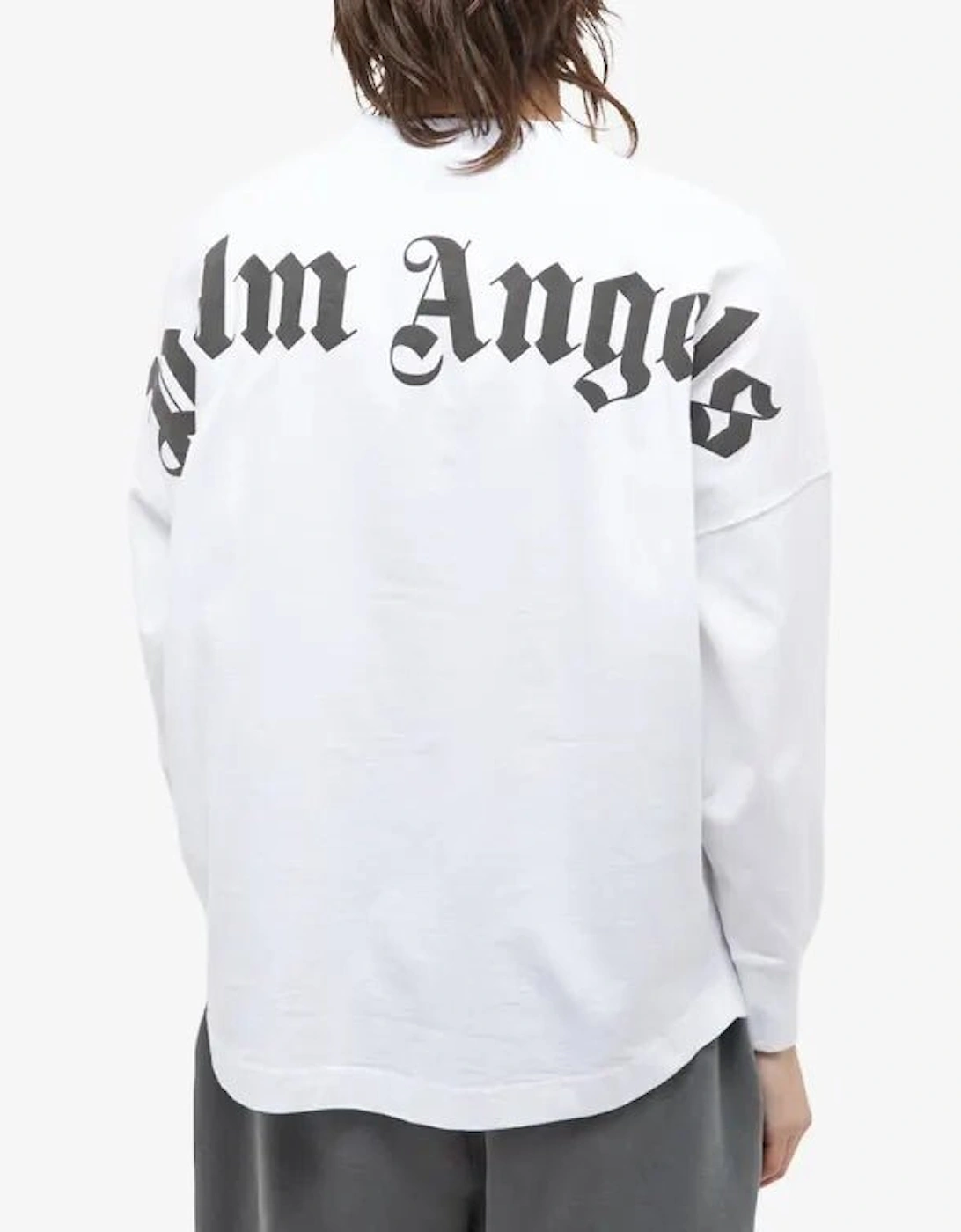 Classic Longsleeve Logo T-shirt White