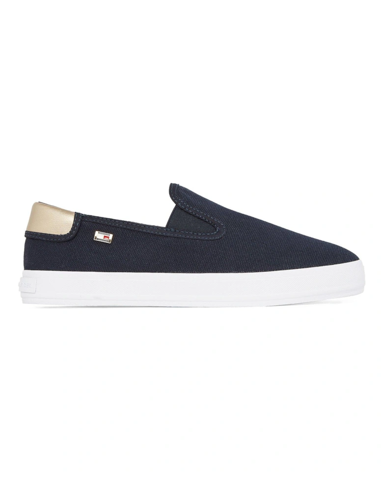 Slip-on Canvas Shoe - Navy