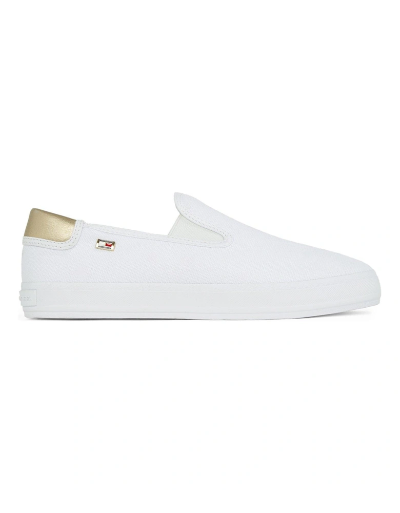 Slip-on Canvas Shoe - White