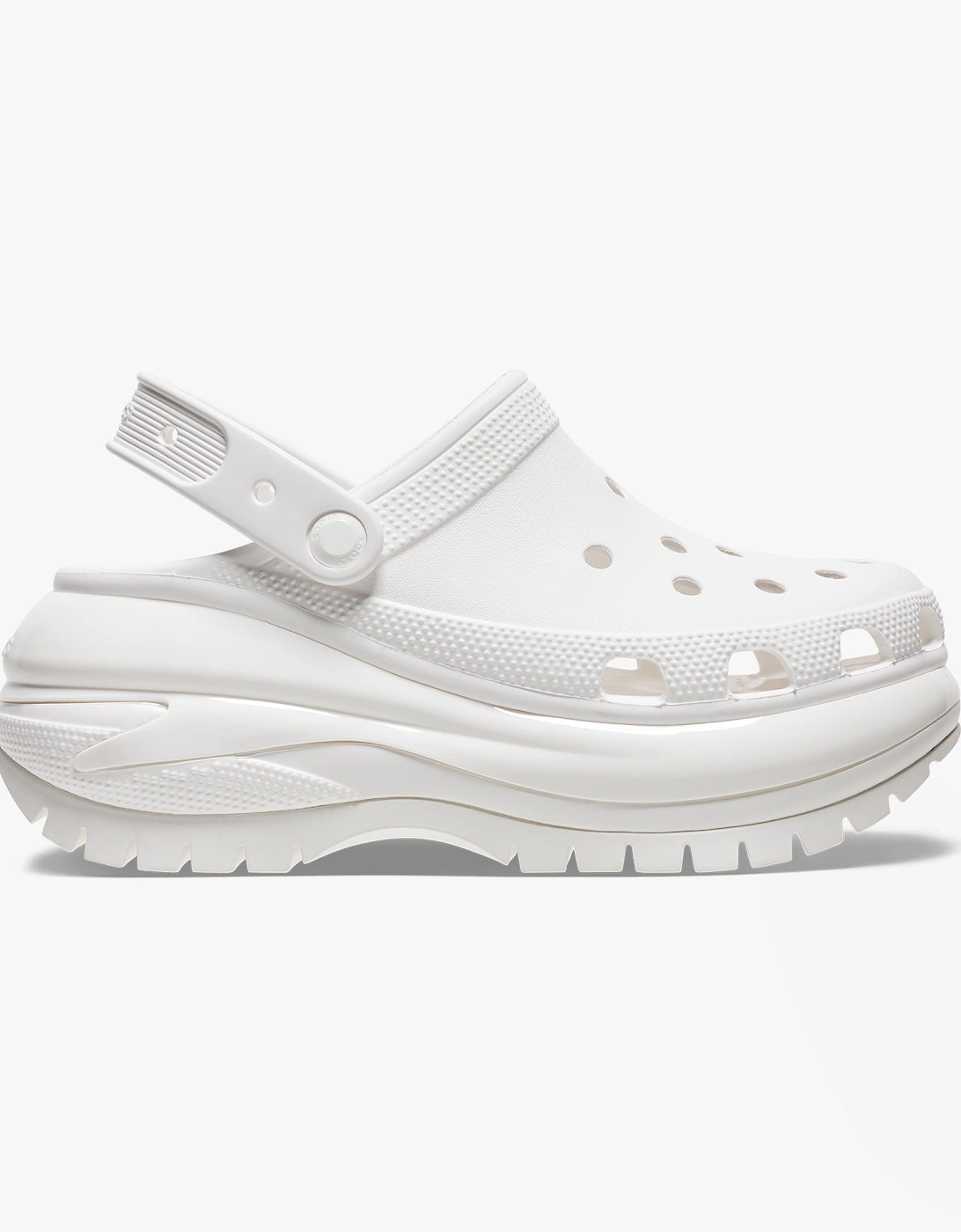 207988-100 MEGA CRUSH Womens Clogs White, 7 of 6