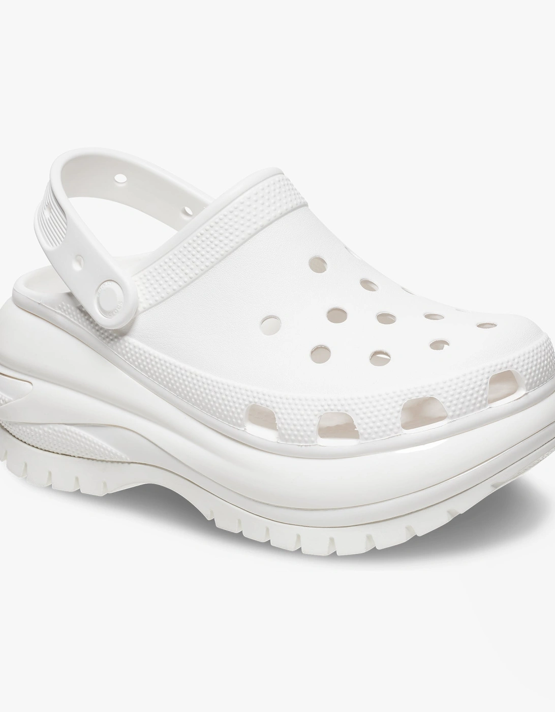 207988-100 MEGA CRUSH Womens Clogs White