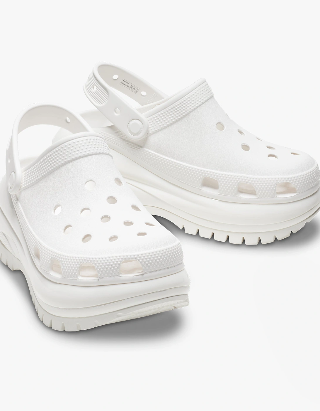 207988-100 MEGA CRUSH Womens Clogs White