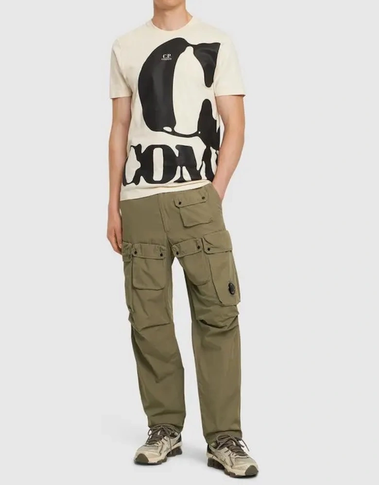 Wrap Logo T-Shirt - Pistachio Shell
