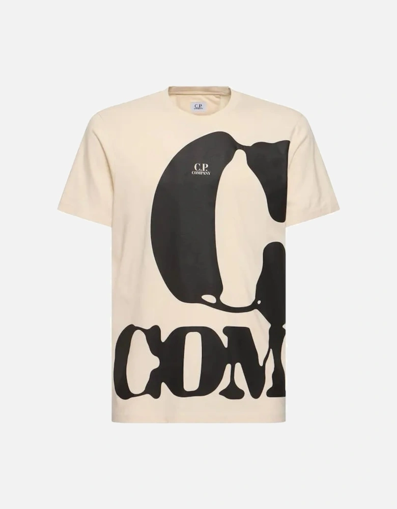 Wrap Logo T-Shirt - Pistachio Shell