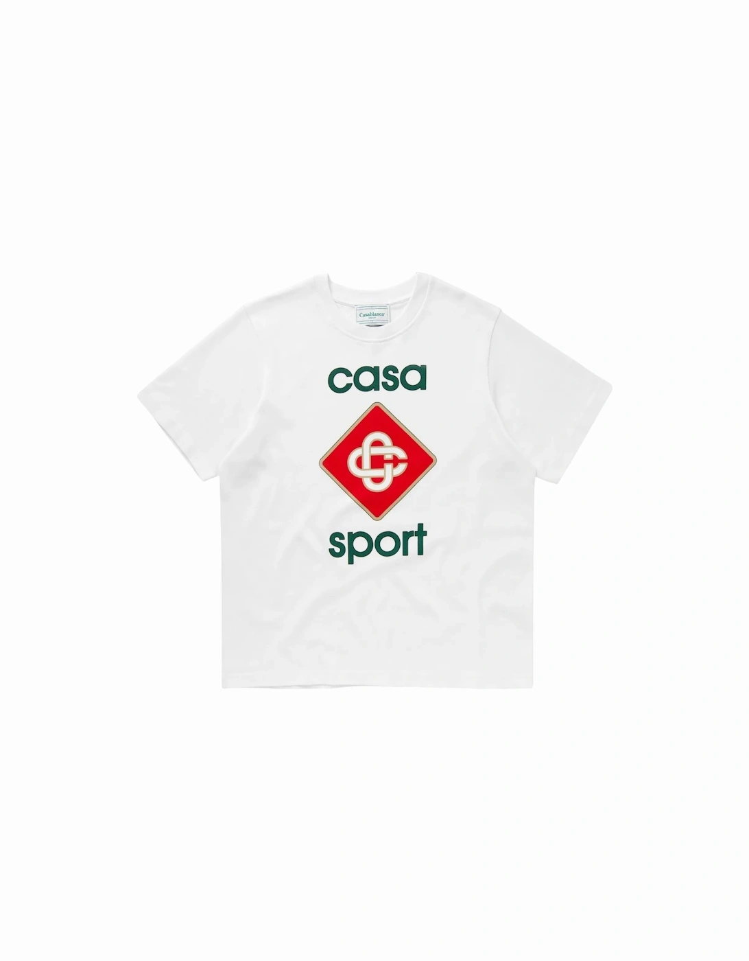 Men T Shirt Casa Sports Logo Printed Short Sleeve Crew Neck Summer Te