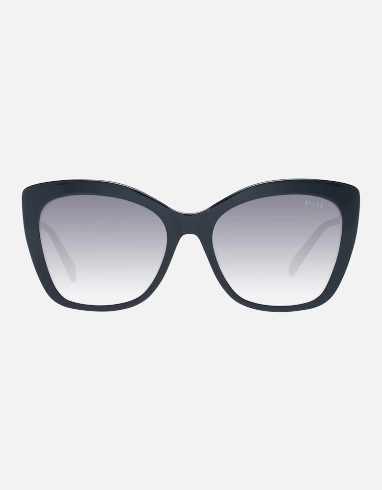 Butterfly Gradient Lens Full-Rim Sunglasses Women - Black
