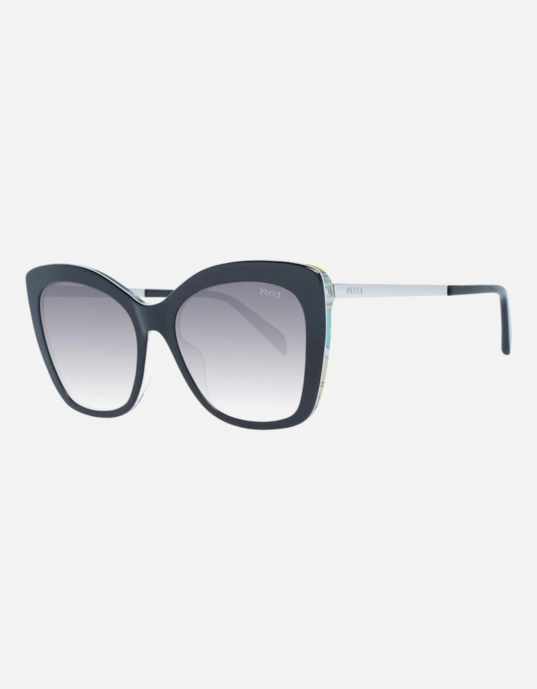 Butterfly Gradient Lens Full-Rim Sunglasses Women - Black